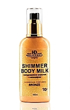 Kup Mleczko do ciała z drobinkami - HD Hollywood Shimmer Body Milk Bronze SPF 10