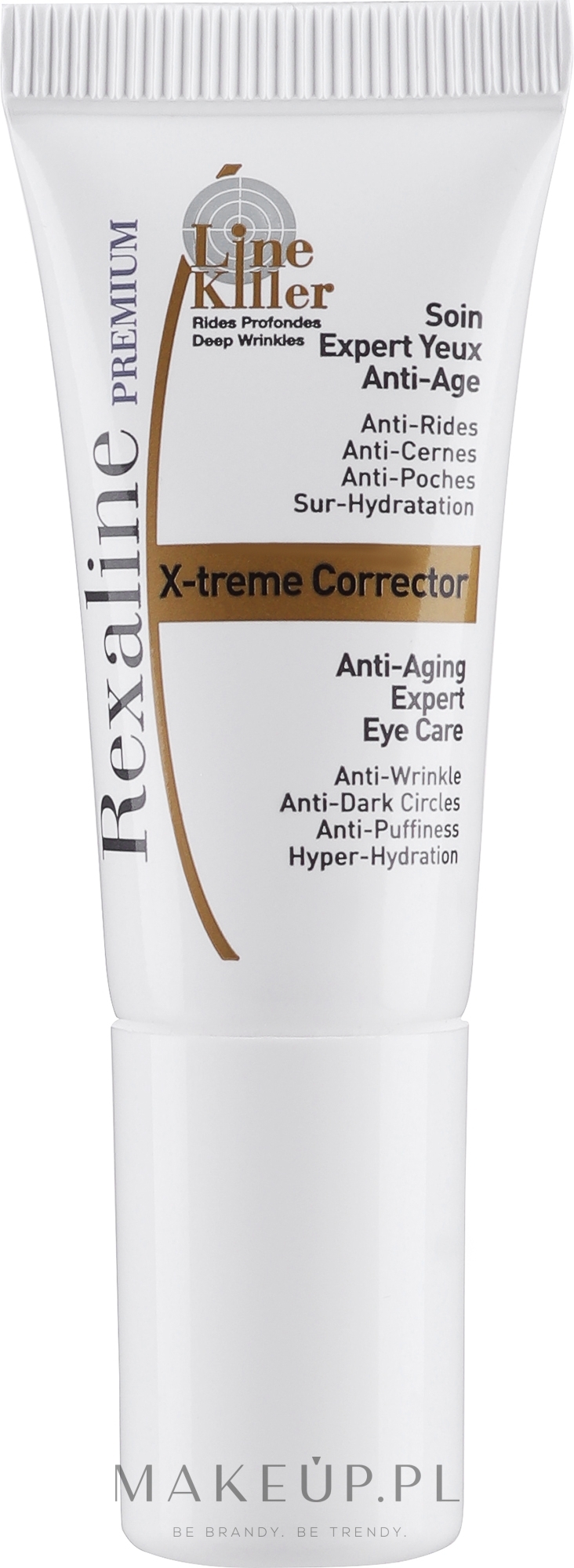 PREZENT! Przeciwstarzeniowy krem pod oczy - Rexaline Line Killer X-Treme Corrector Cream (miniprodukt) — Zdjęcie 5 ml