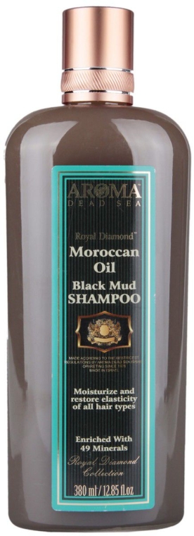 Szampon błotny z olejem arganowym - Aroma Shampoo — Zdjęcie N1