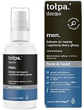 Kup Nawilżający balsam do twarzy i ogolonej skóry głowy dla mężczyzn - Tołpa Dermo Men Face & Head