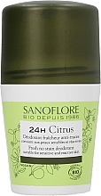 Kup Dezodorant w kulce Cytrusy - Sanoflore Citrus 24h Roll-On Deodorant