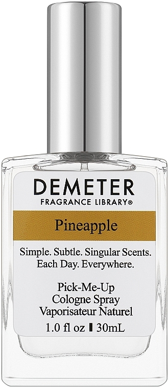Demeter Fragrance The Library of Fragrance Pineapple - Woda kolońska — Zdjęcie N1