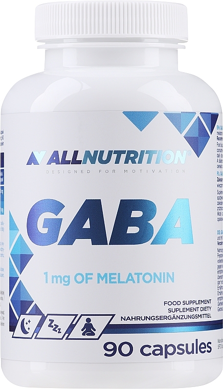 Dodatek do żywności Kwas gamma-aminomasłowy - Allnutrition Adapto Gaba — Zdjęcie N1