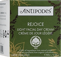 Regenerujący krem do twarzy na dzień - Antipodes Rejoice Light Facial Day Cream — Zdjęcie N2