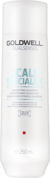 Wzmacniający szampon do włosów cienkich - Goldwell Dualsenses Scalp Specialist Densifying Shampoo — Zdjęcie N1