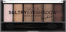 Paleta cieni do powiek - Technic Cosmetics Sultry 6 Shades Eyeshadow Palette — Zdjęcie N2