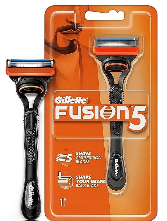 Maszynka do golenia z trymerem z 1 wymienną kasetą - Gillette Fusion 5 — Zdjęcie N1