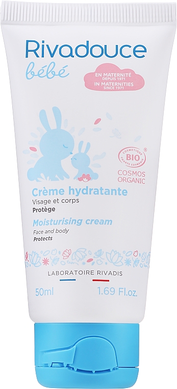 Nawilżający krem do twarzy i ciała dla niemowląt i dzieci - Rivadouce Bebe Moisturising Cream — Zdjęcie N1