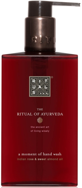 Mydło w płynie do rąk Indyjska róża i olej migdałowy - Rituals The Ritual of Ayurveda Hand Wash — Zdjęcie N1