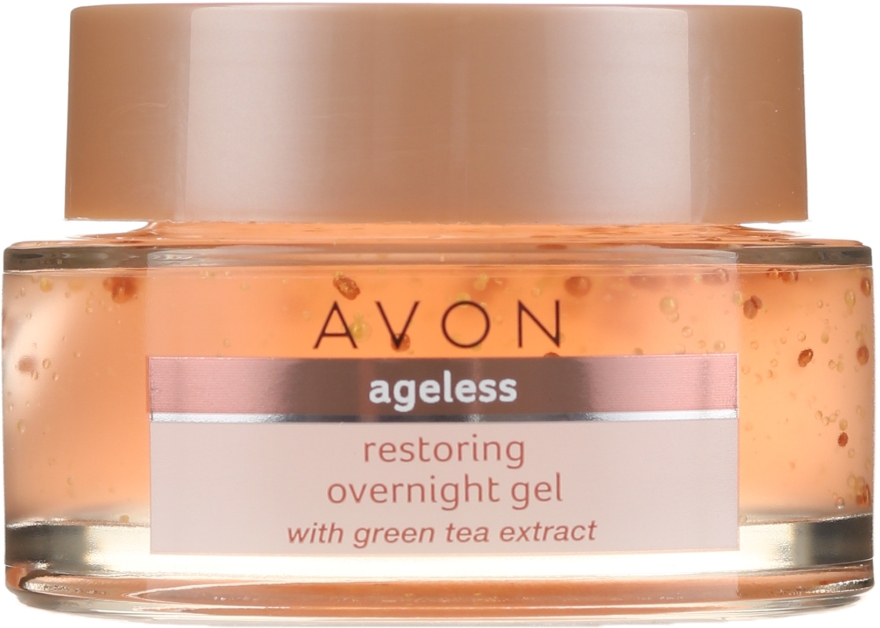 Przeciwstarzeniowy żel do twarzy na noc - Avon True Nutra Effects Ageless Overnight Gel — Zdjęcie N1