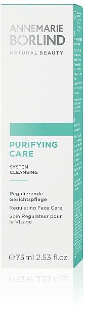 Regulujący krem do twarzy - Annemarie Borlind Purifying Care System Cleansing Regulating Face Care — Zdjęcie N2