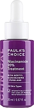 Wysoce skoncentrowane serum niacynamidowe - Paula's Choice Clinical Niacinamide 20% Treatment — Zdjęcie N2