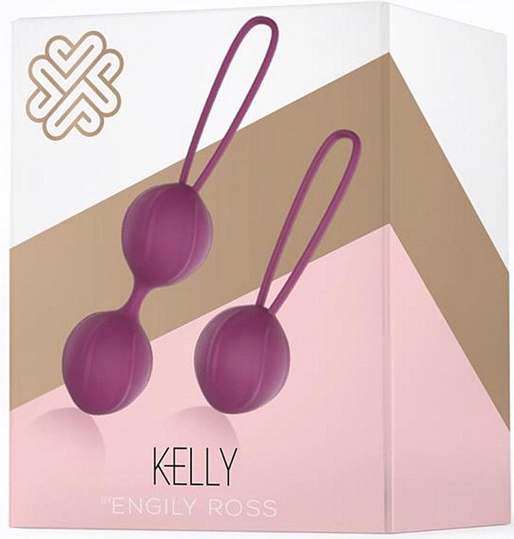 Kulki stymulujące, fioletowe - Engily Ross Kelly Purple — Zdjęcie N1