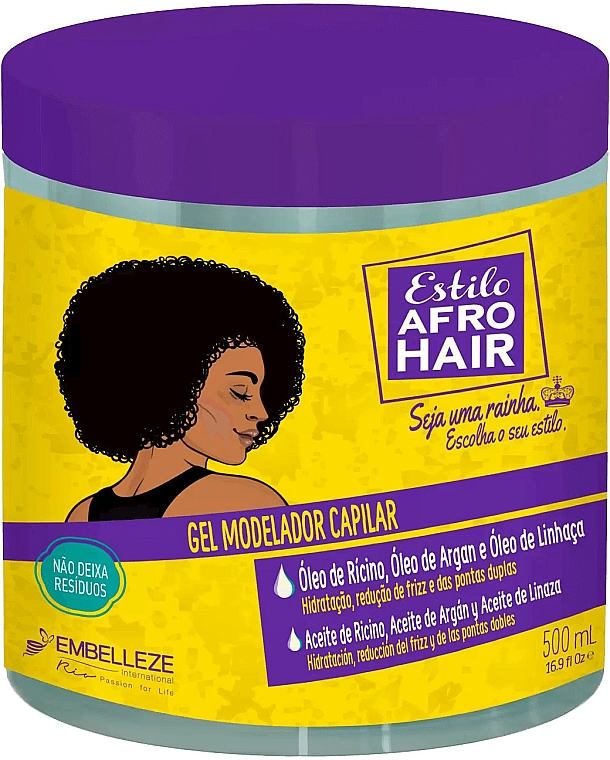 Żel do stylizacji włosów - Novex Afro Hair Style Gel — Zdjęcie N1