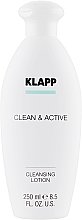 Oczyszczająca emulsja do twarzy - Klapp Clean & Active Cleansing Lotion — Zdjęcie N2