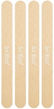 Pilniki do paznokci, 4 sztuki - So Eco Professional Nail Files  — Zdjęcie N1
