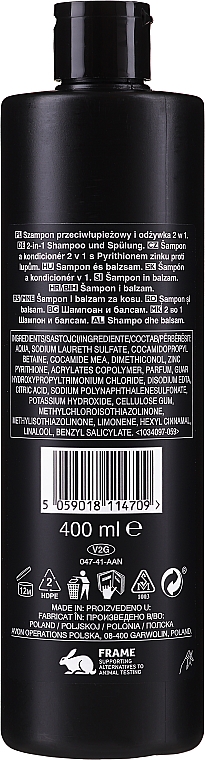 Przeciwłupieżowy szampon i odżywka 2 w 1 do włosów - Avon Advance Techniques 2 In 1 Shampoo & Conditioner — Zdjęcie N2