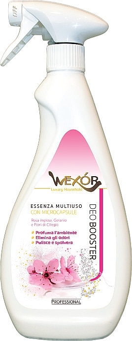 PRZECENA! Odświeżacz-wzmacniacz aromatu - Wexor Deo Booster Rose * — Zdjęcie N1