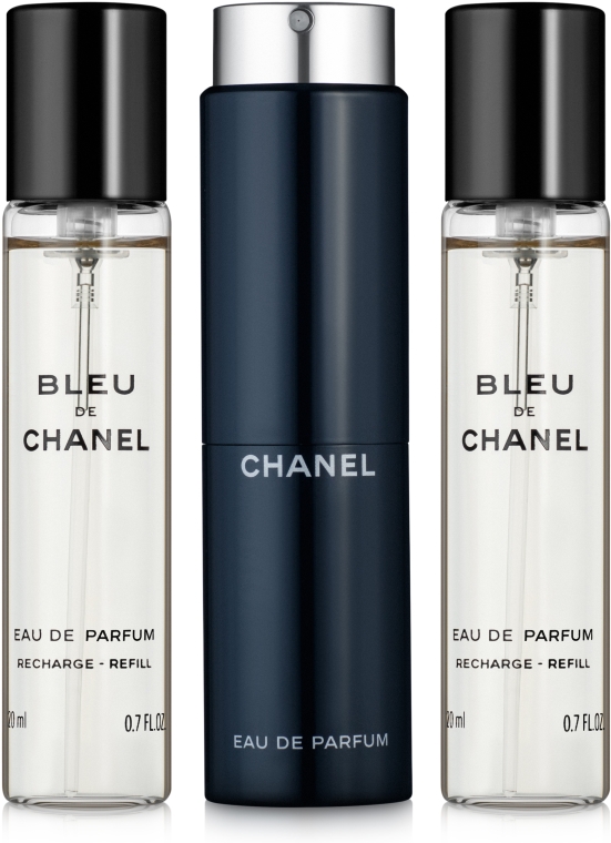 Chanel Bleu de Chanel Eau - Woda perfumowana (purse spray + wymienne wkłady) — Zdjęcie N1