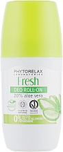 Dezodorant w kulce - Phytorelax Laboratories Fresh Deo Roll-On 20% Aloe Vera — Zdjęcie N1