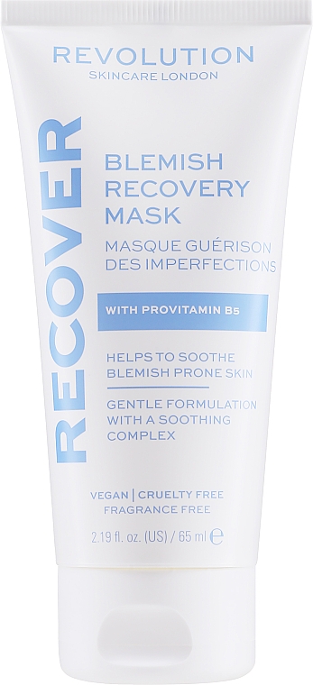 Maseczka do twarzy do cery problematycznej - Revolution Skincare Blemish Recovery Mask — Zdjęcie N1