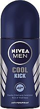 Antyperspirant w kulce dla mężczyzn - NIVEA Cool Kick 48 H Anti-Perspirant Roll-On — Zdjęcie N1