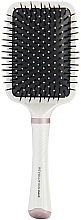 Szczotka do włosów szeroka, różowe złoto - Revolution Haircare Mega Brush Paddle Hairbrush Rose Gold — Zdjęcie N1