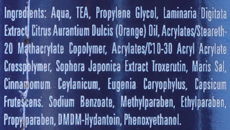 Koncentrat cynamonowo-algowy z perełkowcem japońskim i minerałami z Morza Martwego - BingoSpa Dead Sea Cinnamon-Algae Concentrate — Zdjęcie N3