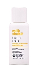 Odżywka do włosów farbowanych - Milk Shake Color Maintainer Conditioner (mini) — Zdjęcie N1