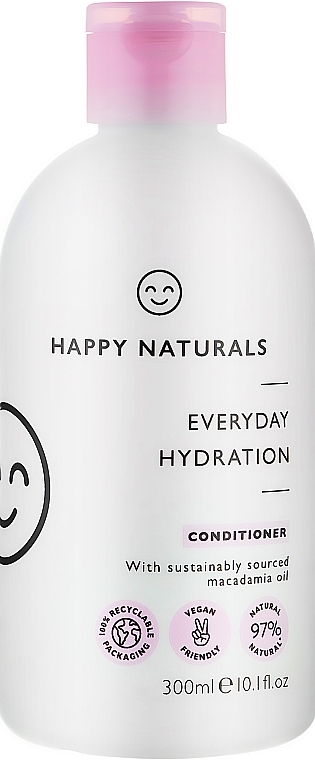 Odżywka do włosów nawilżająca na co dzień - Happy Naturals Everyday Hydration Conditioner — Zdjęcie N1