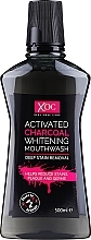 Wybielający płyn do płukania jamy ustnej z aktywnym węglem - Xoc Activated Charcoal Whitening Mouthwash — Zdjęcie N1