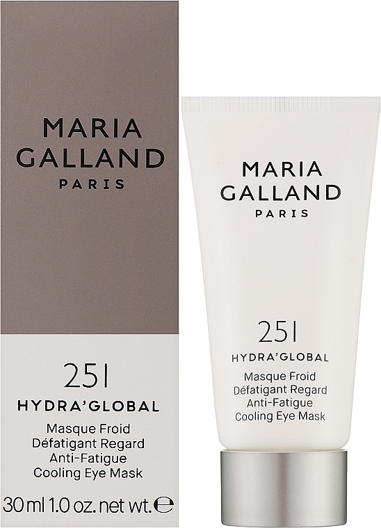 Chłodząca maska pod oczy - Maria Galland Paris 251 Hydra Global Anti-Fatigue Cooling Eye Mask — Zdjęcie N2