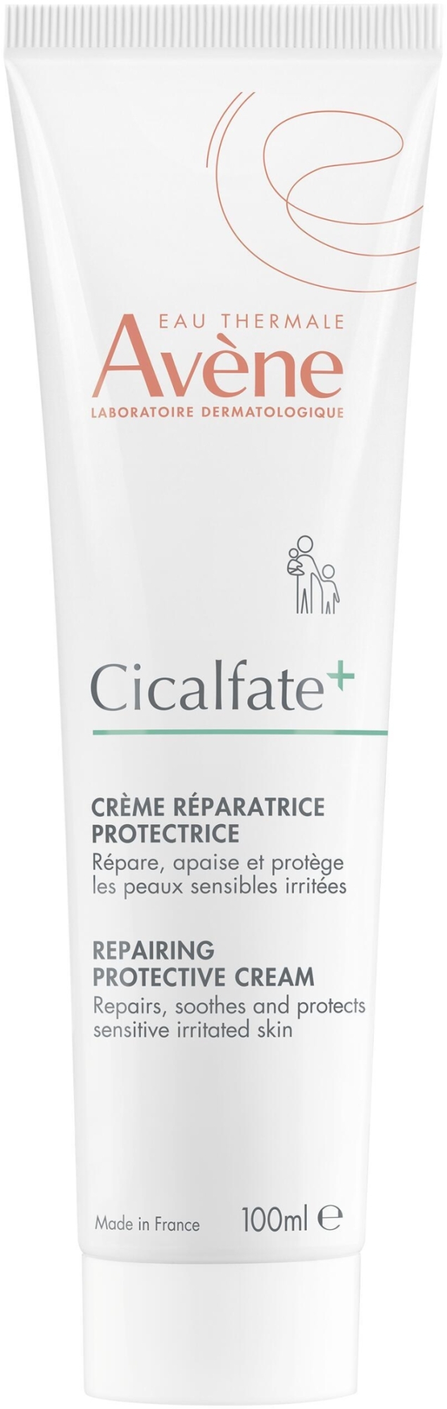 Regenerujący krem ochronny - Avene Cicalfate+ Repairing Protective Cream — Zdjęcie 100 ml