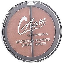 Kup 	Puder brązujący do twarzy - Glam Of Sweden Bronzing Powder Shine And Matte
