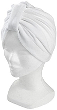 Kup PRZECENA!  Ręcznik-turban do suszenia włosów, biały - Peggy Sage Turban Beanie White *