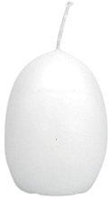 Świeca dekoracyjna Easter egg, 4,5 x 6 cm, biała - Admit — Zdjęcie N1