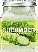 Ogórkowy peeling do ciała - Wokali Sherbet Body Scrub Cucumber — Zdjęcie N1