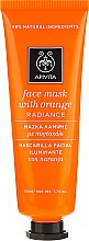 Kup Rozświetlająca maska do twarzy Pomarańcza - Apivita Radiance Face Mask with Orange