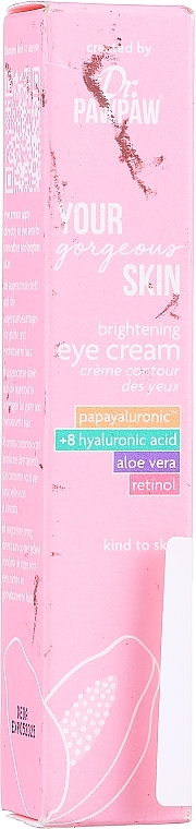 PRZECENA! Krem do skóry wokół oczu - Dr. PAWPAW Your Gorgeous Skin Brightening Eye Cream * — Zdjęcie N3