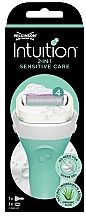 Kup PRZECENA! Maszynka do golenia + 1 wymienny wkład - Wilkinson Sword Intuition Sensitive Care 2in1 *