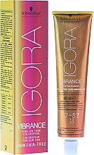 Demipermanenty krem koloryzujący do włosów - Schwarzkopf Professional Igora Vibrance — Zdjęcie N1