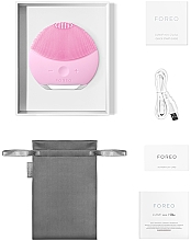 Soniczna szczoteczka do oczyszczania i masażu twarzy - Foreo Luna Mini 2 Plus Pink — Zdjęcie N4