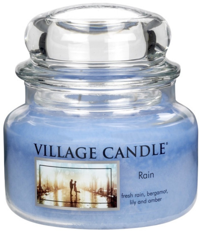 Świeca zapachowa w słoiku - Village Candle Rain — Zdjęcie N1