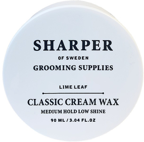 Klasyczny kremowy wosk do włosów - Sharper of Sweden Classic Cream Wax — Zdjęcie N1
