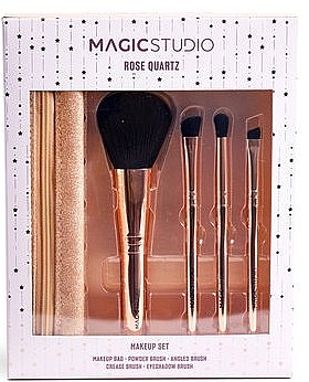 Zestaw pędzli do makijażu, 5 szt. - Magic Studio Rose Quartz Make-Up Brush Set  — Zdjęcie N1
