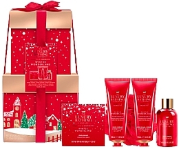 Kup Zestaw, 5 produktów - Grace Cole The Luxury Bathing Winter Wonderland Wild Fig & Cranberry Complete Collection