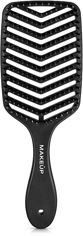 Szczotka do włosów, czarna - MAKEUP Massage Air Hair Brush Black — Zdjęcie N1