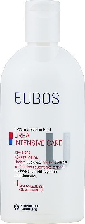 Liposomowe mleczko regenerujące do ciała z 10% mocznikiem - Eubos Med Dry Skin Urea 10% Lipo Repair Lotion — Zdjęcie N1