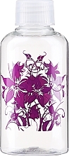 Butelka z zakrętką, 75 ml, fioletowe kwiaty - Top Choice — Zdjęcie N1