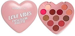 Kup Paleta cieni do powiek - Magic Studio Love Vibes Heart Eyeshadow Palette